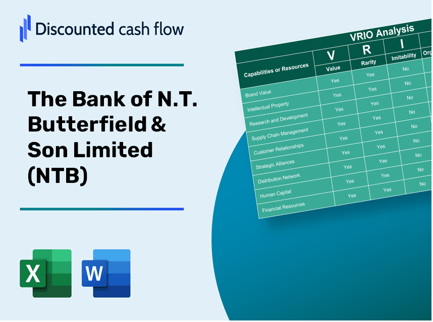 The Bank of N.T. Butterfield & Son Limited (NTB): VRIO Analysis [10-2024 Updated]