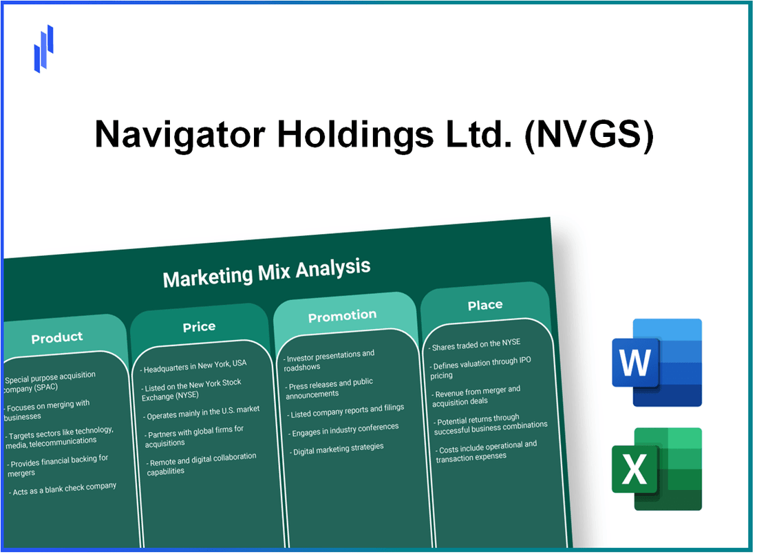 Marketing Mix Analysis of Navigator Holdings Ltd. (NVGS)