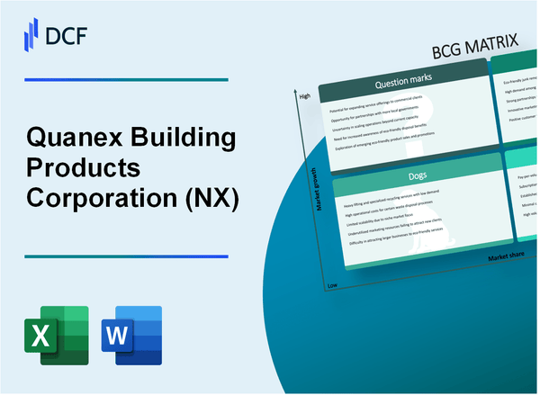 Quanex Building Products Corporation (NX) BCG Matrix