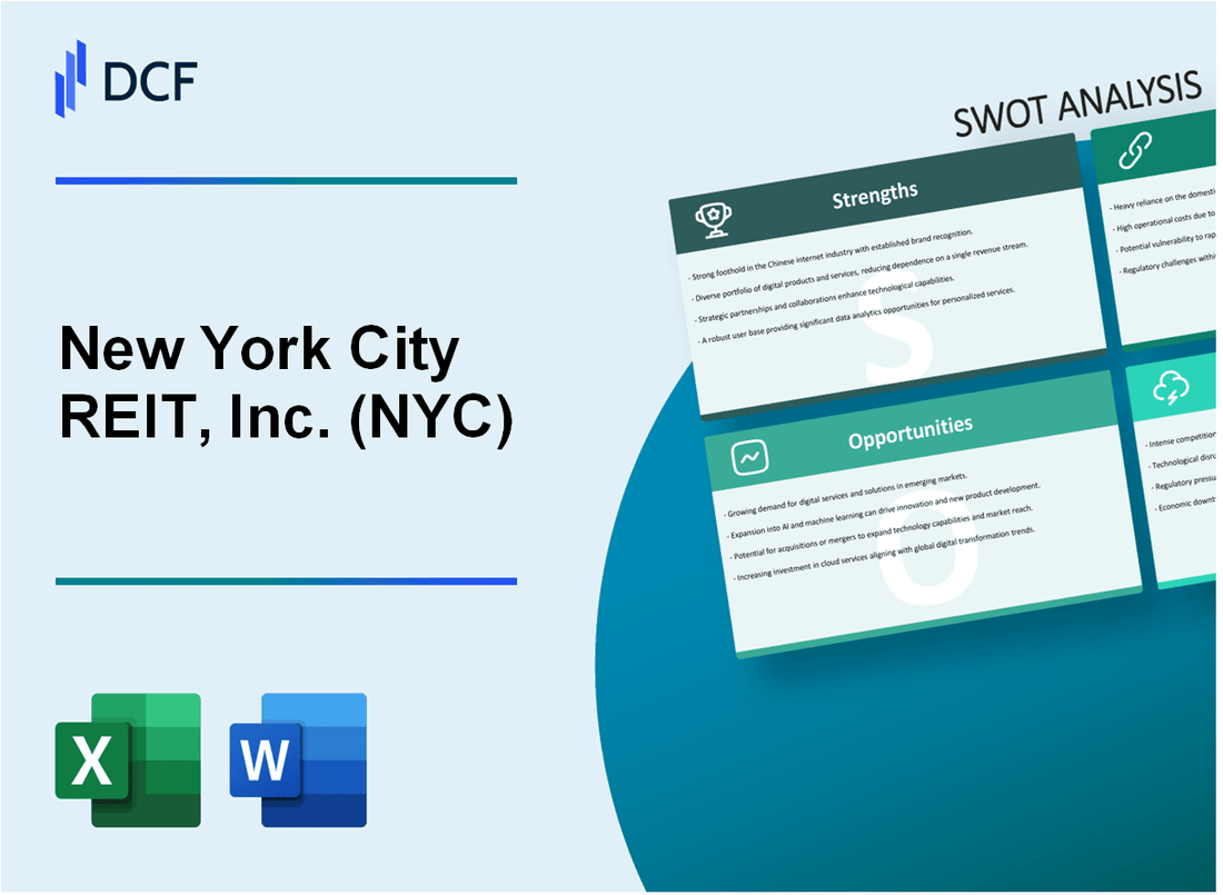 New York City REIT, Inc. (NYC) SWOT Analysis