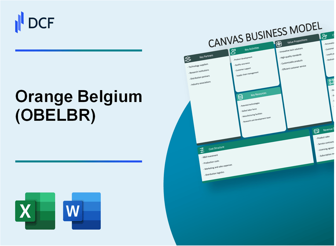 Orange Belgium S.A. (OBEL.BR): Canvas Business Model