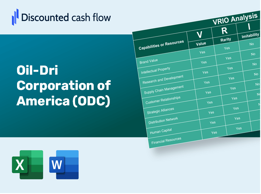 Oil-Dri Corporation of America (ODC): VRIO Analysis [10-2024 Updated]