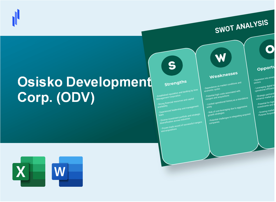 Osisko Development Corp. (ODV) SWOT Analysis