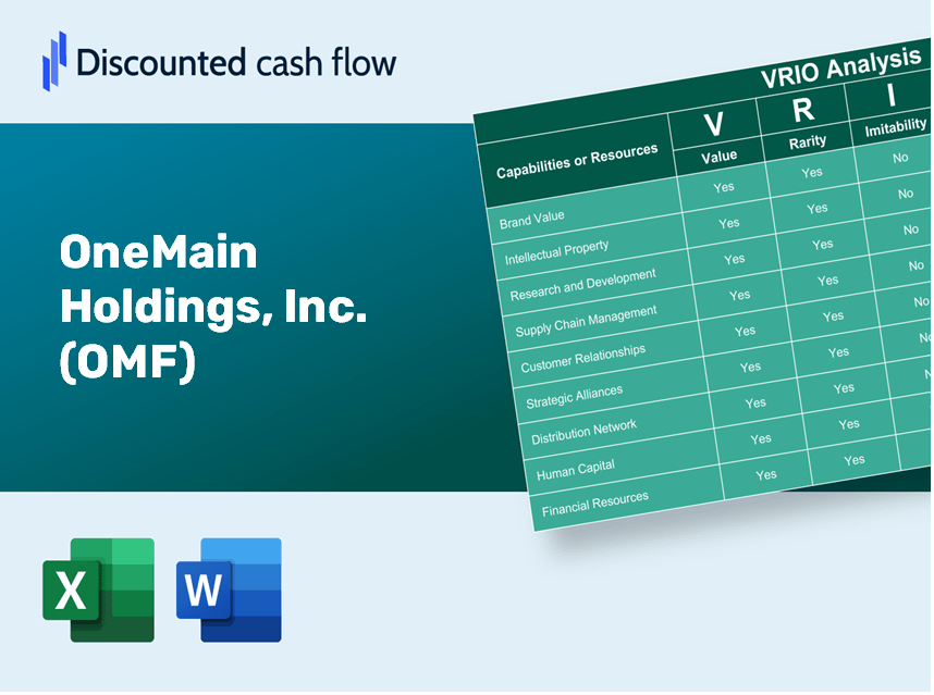 OneMain Holdings, Inc. (OMF): VRIO Analysis [10-2024 Updated]