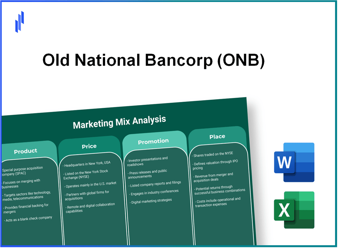 Marketing Mix Analysis of Old National Bancorp (ONB)