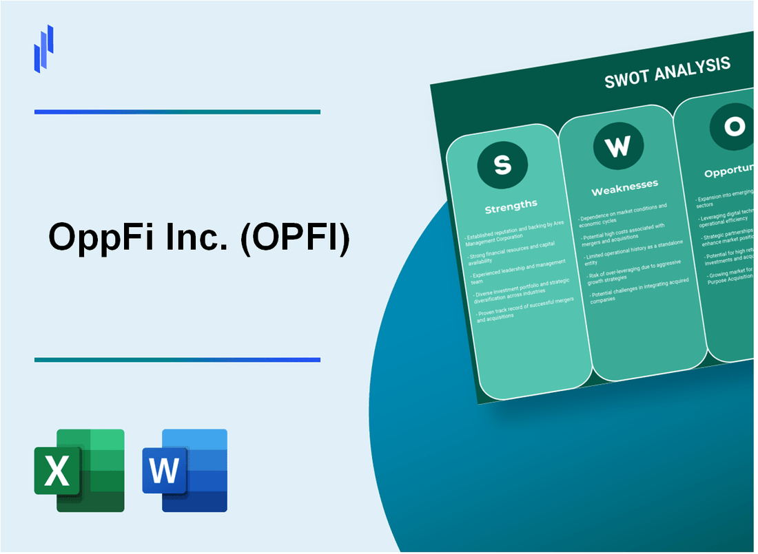 OppFi Inc. (OPFI) SWOT Analysis