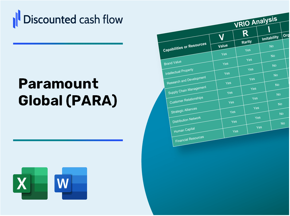 Paramount Global (PARA) VRIO Analysis