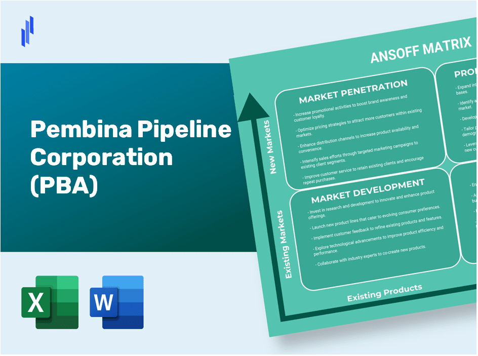 Pembina Pipeline Corporation (PBA) ANSOFF Matrix