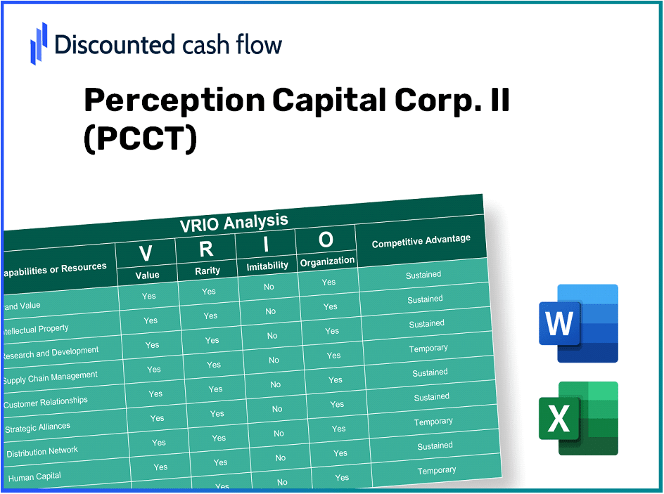 Perception Capital Corp. II (PCCT): VRIO Analysis [10-2024 Updated]