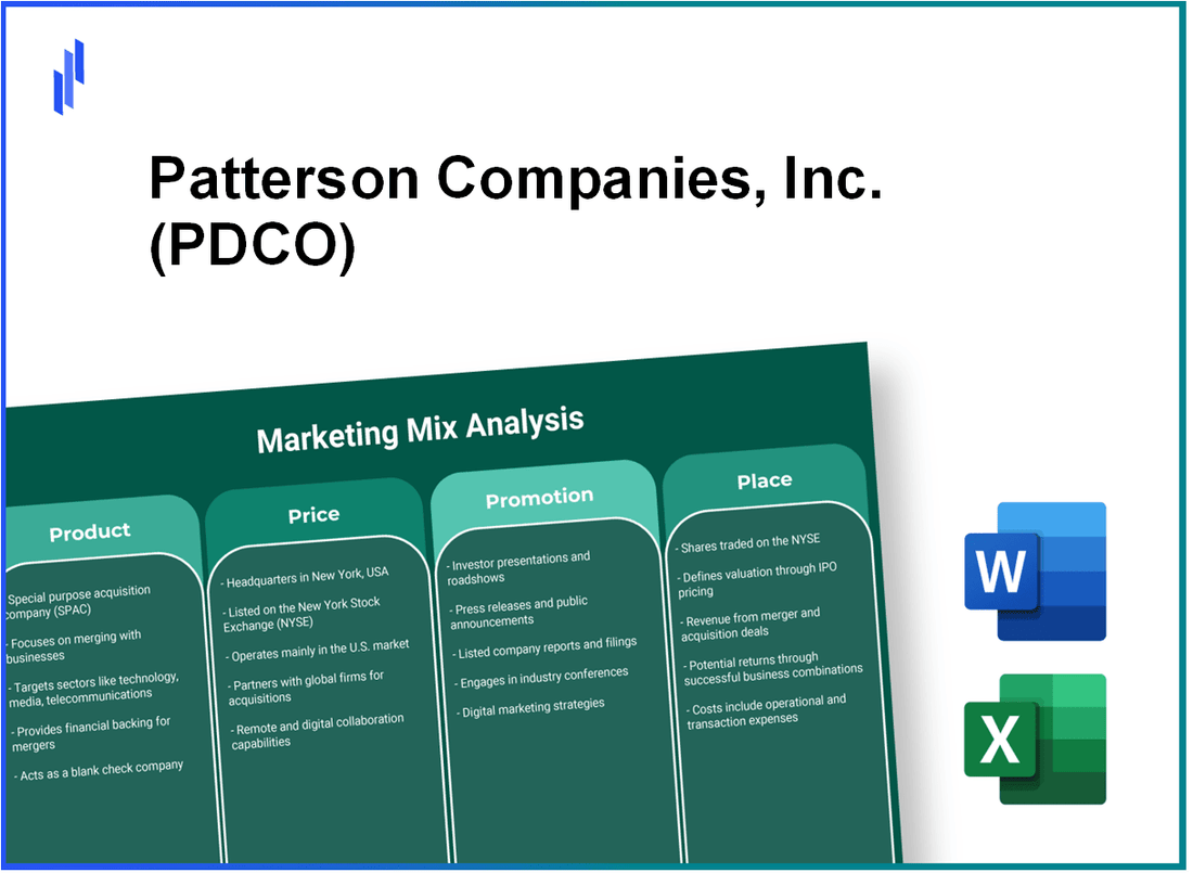 Marketing Mix Analysis of Patterson Companies, Inc. (PDCO)