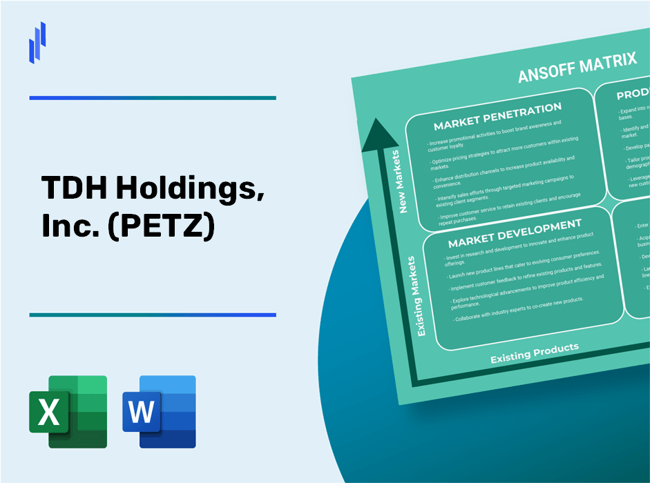 TDH Holdings, Inc. (PETZ) ANSOFF Matrix