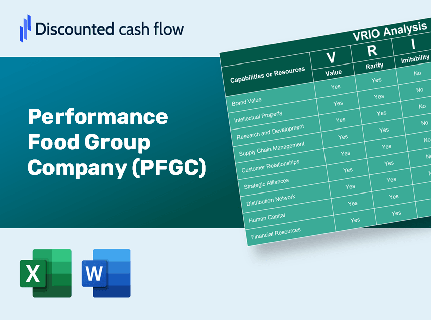 Performance Food Group Company (PFGC): VRIO Analysis [10-2024 Updated]