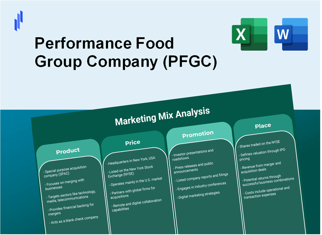 Marketing Mix Analysis of Performance Food Group Company (PFGC)