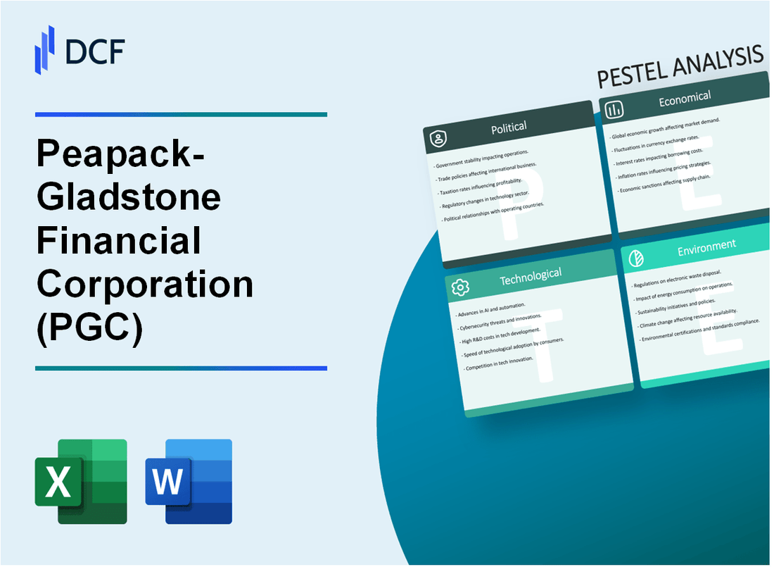 Peapack-Gladstone Financial Corporation (PGC) PESTLE Analysis