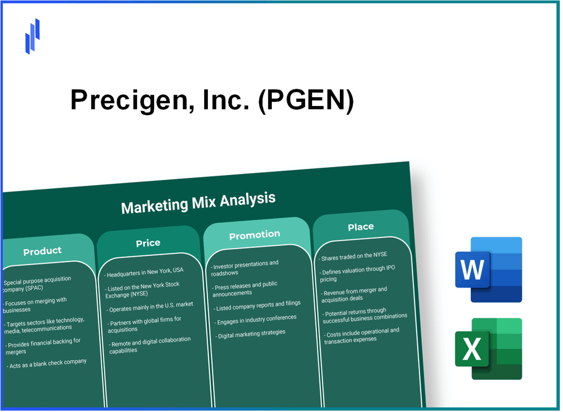 Marketing Mix Analysis of Precigen, Inc. (PGEN)