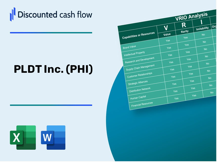 PLDT Inc. (PHI): VRIO Analysis [10-2024 Updated]