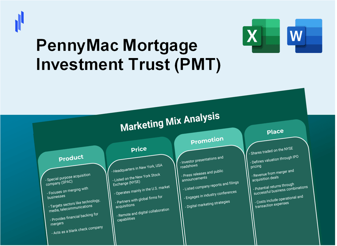 Marketing Mix Analysis of PennyMac Mortgage Investment Trust (PMT)