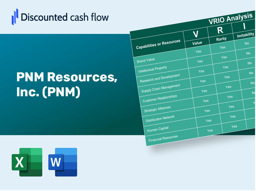 PNM Resources, Inc. (PNM): VRIO Analysis [10-2024 Updated]