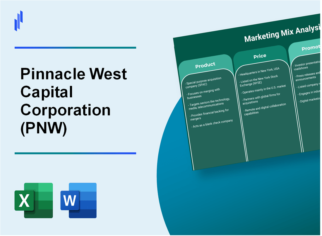 Marketing Mix Analysis of Pinnacle West Capital Corporation (PNW)