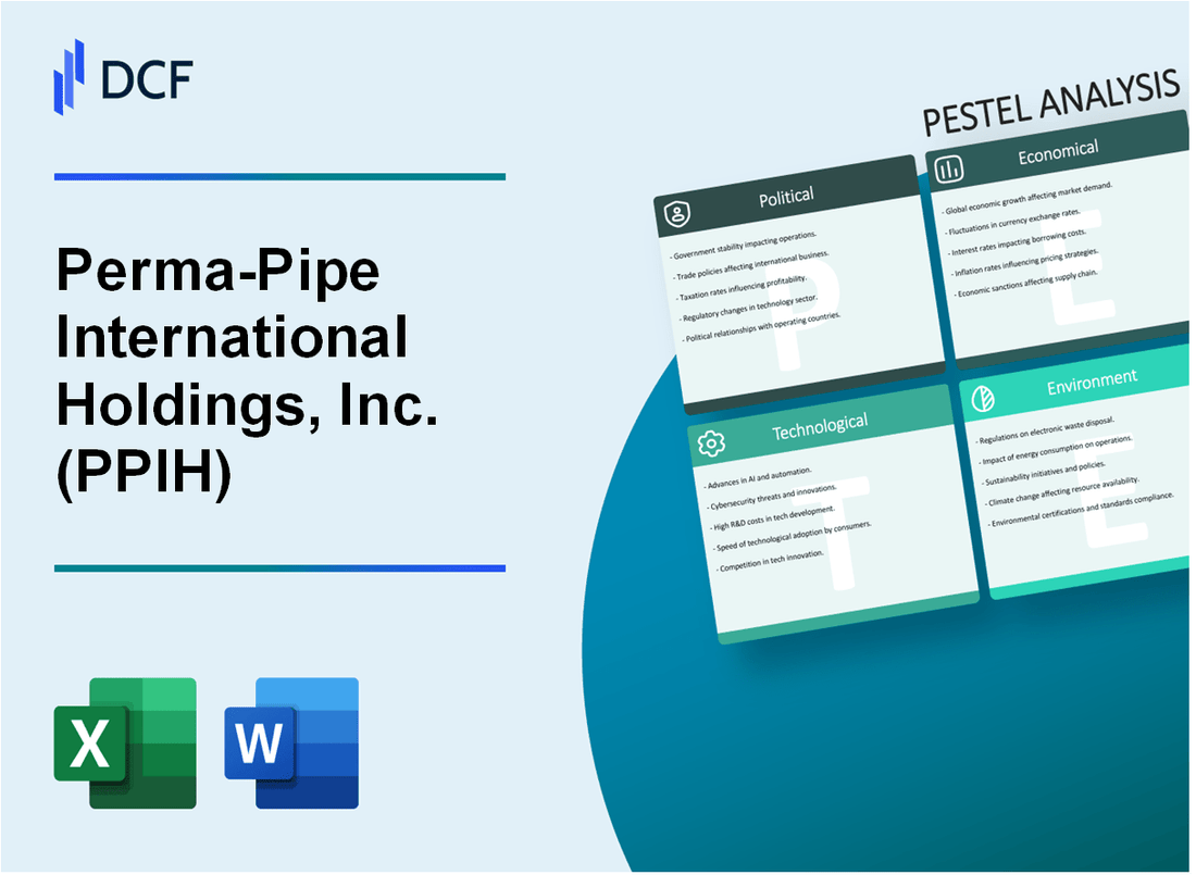 Perma-Pipe International Holdings, Inc. (PPIH) PESTLE Analysis