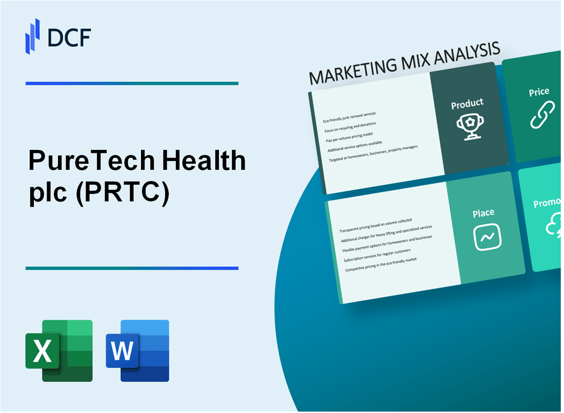 PureTech Health plc (PRTC) Marketing Mix