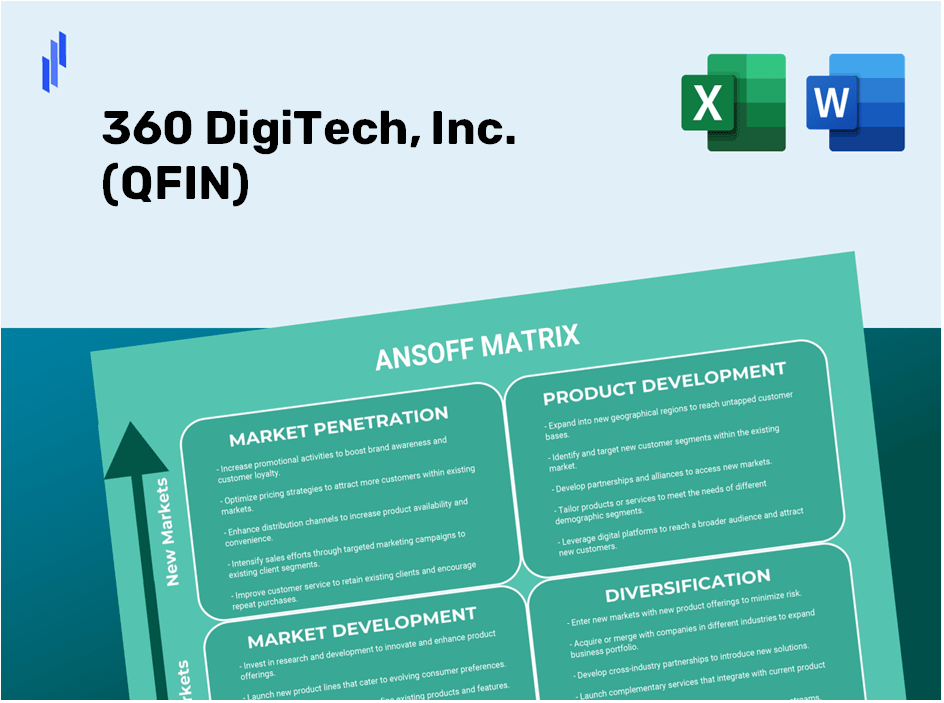 360 DigiTech, Inc. (QFIN)Ansoff Matrix