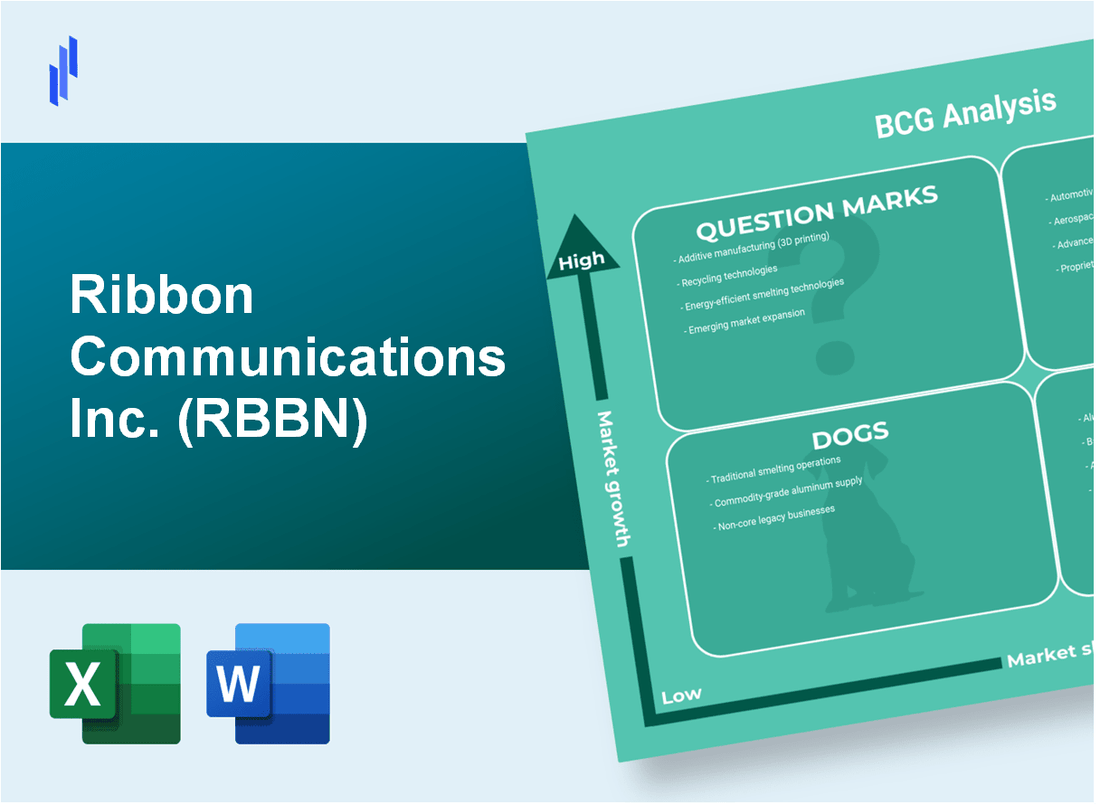 Ribbon Communications Inc. (RBBN) BCG Matrix Analysis