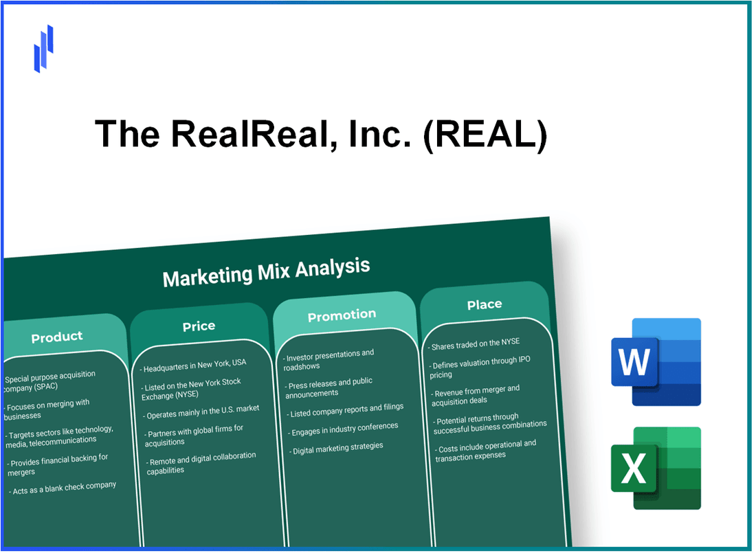 Marketing Mix Analysis of The RealReal, Inc. (REAL)