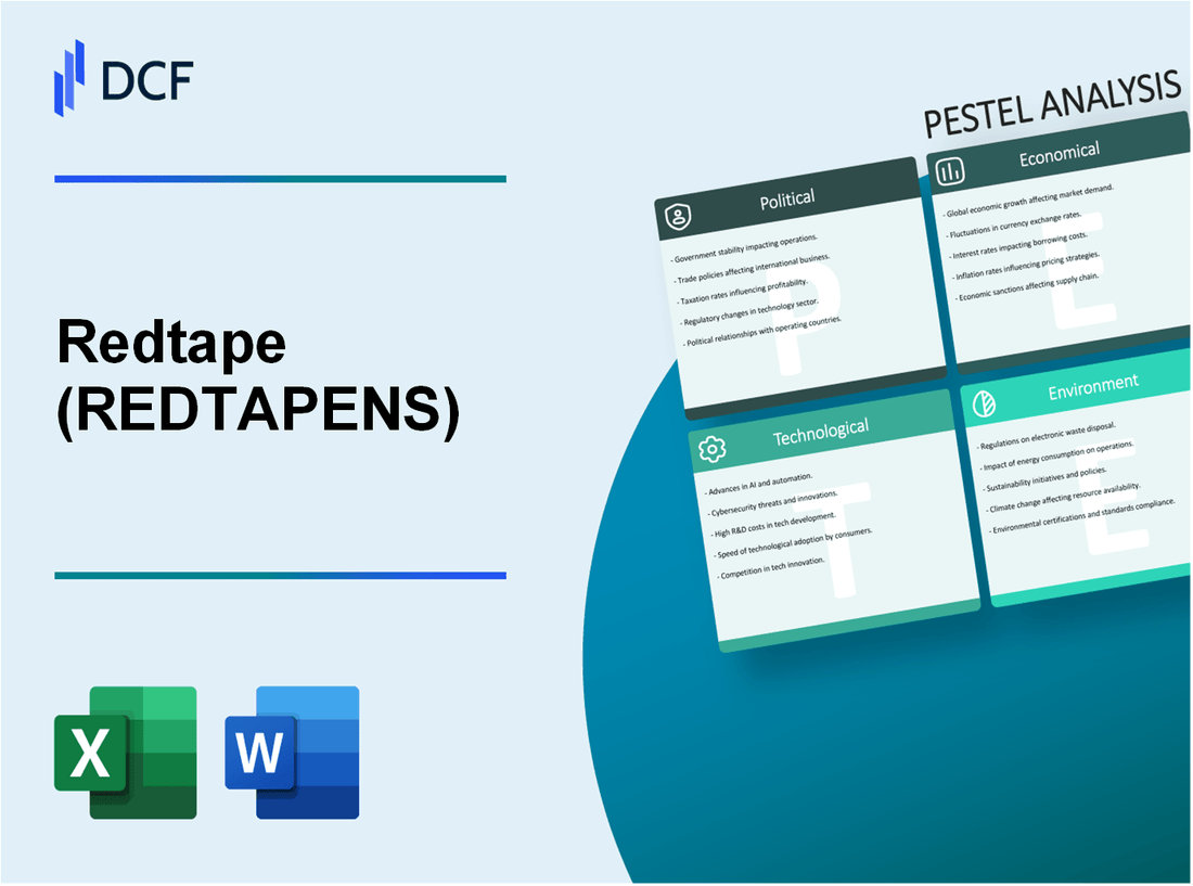 Redtape Limited (REDTAPE.NS): PESTEL Analysis