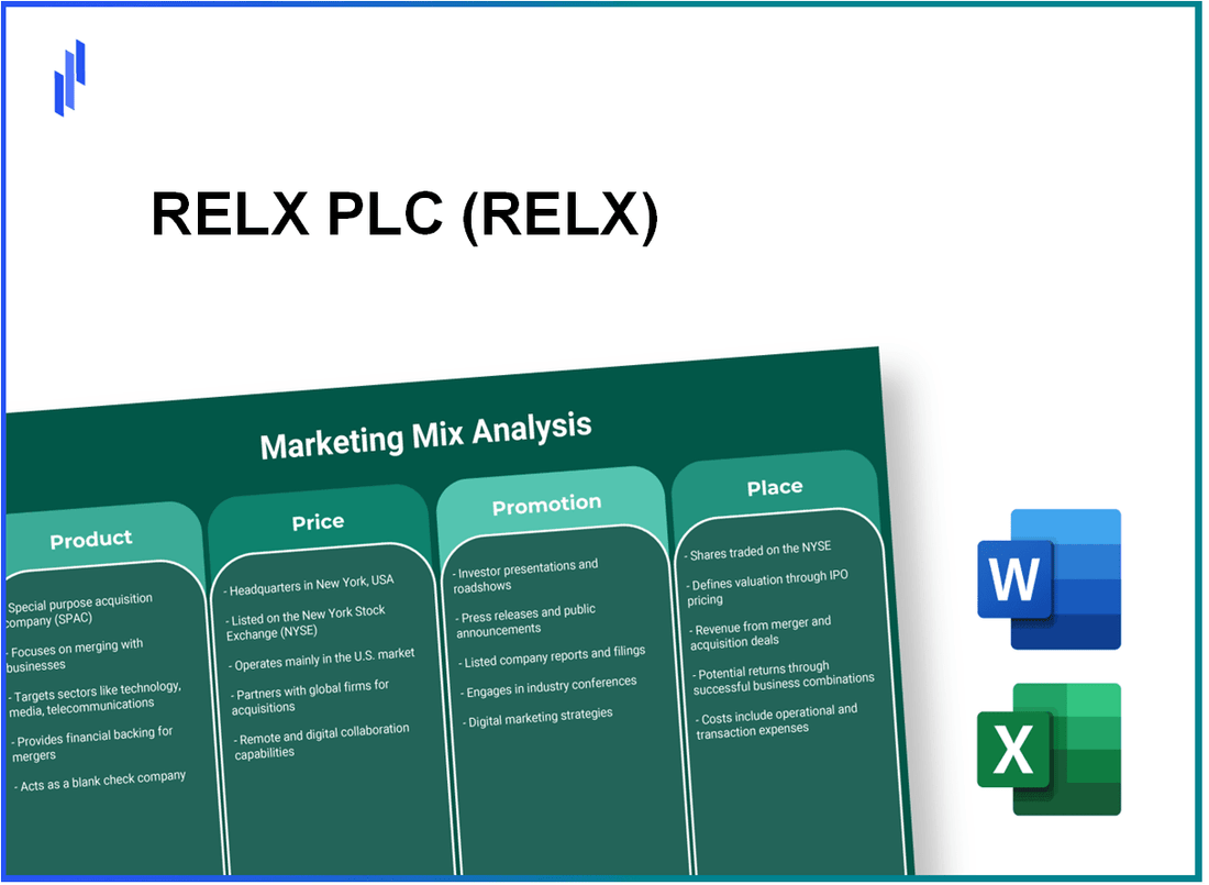 Marketing Mix Analysis of RELX PLC (RELX)