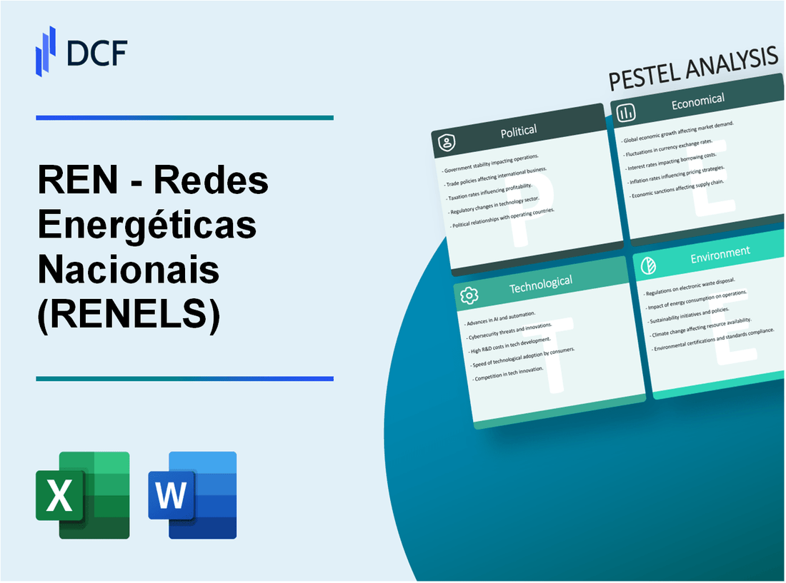 REN - Redes Energéticas Nacionais, SGPS, S.A. (RENE.LS): PESTEL Analysis