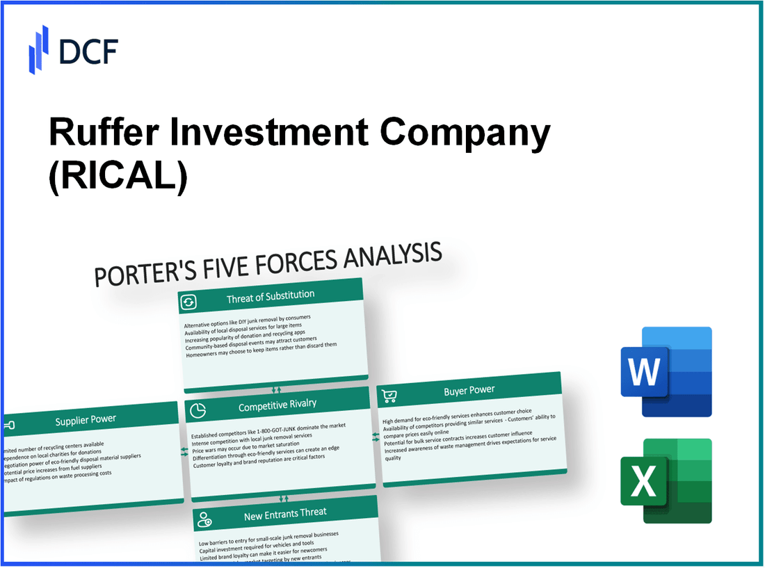 Ruffer Investment Company (RICA.L): Porter's 5 Forces Analysis