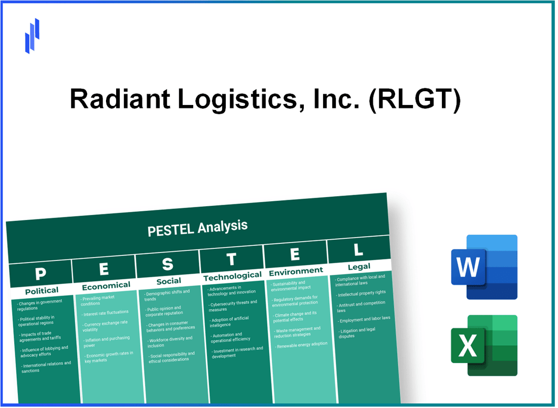 PESTEL Analysis of Radiant Logistics, Inc. (RLGT)