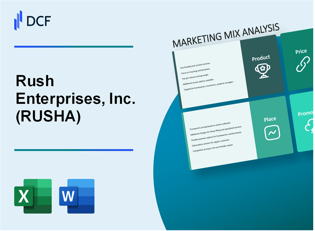 Rush Enterprises, Inc. (RUSHA) Marketing Mix