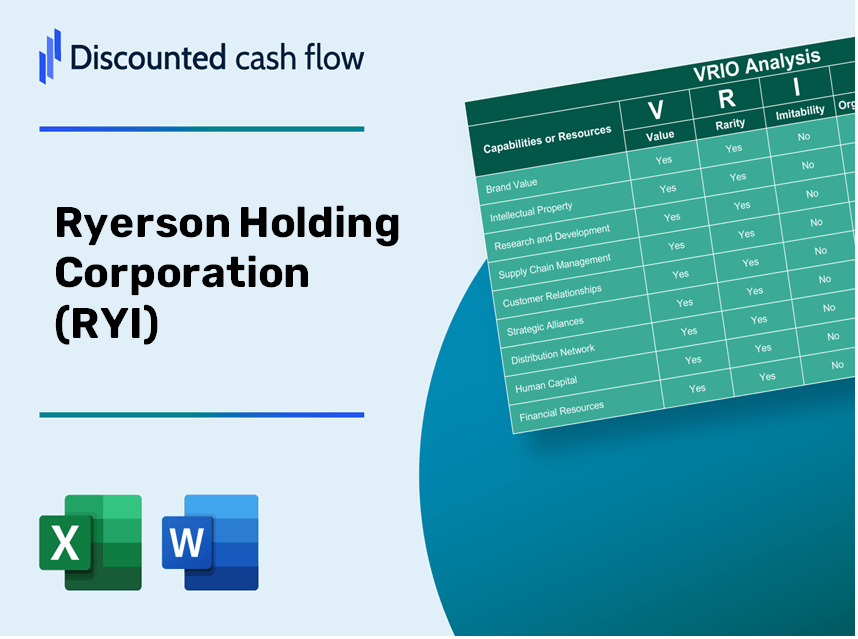 Ryerson Holding Corporation (RYI): VRIO Analysis [10-2024 Updated]