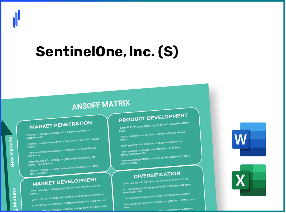 SentinelOne, Inc. (S)Ansoff Matrix