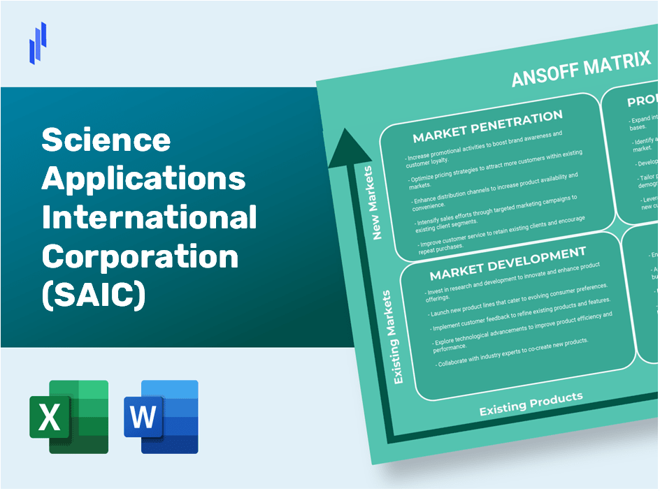 Science Applications International Corporation (SAIC) ANSOFF Matrix