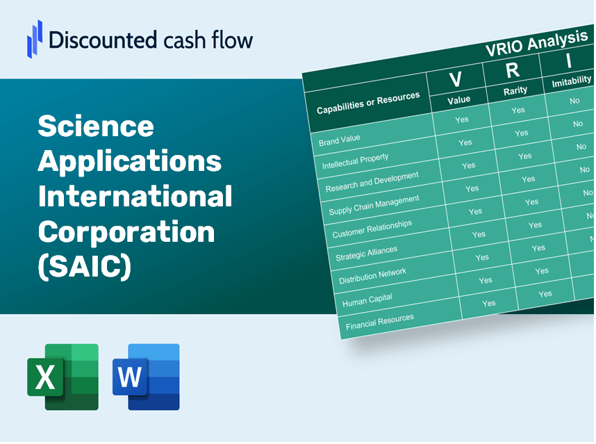 Science Applications International Corporation (SAIC) VRIO Analysis