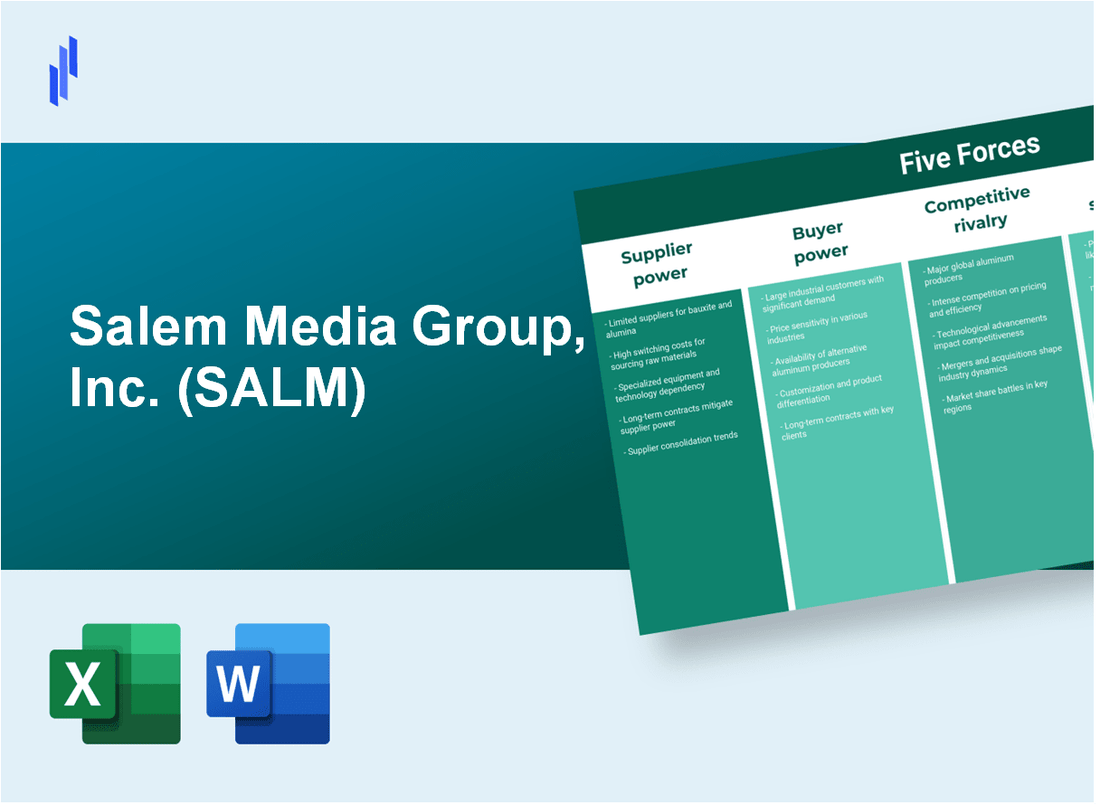 What are the Porter’s Five Forces of Salem Media Group, Inc. (SALM)?