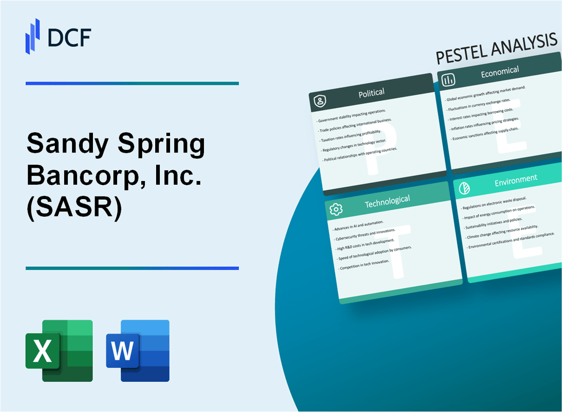 Sandy Spring Bancorp, Inc. (SASR) PESTLE Analysis