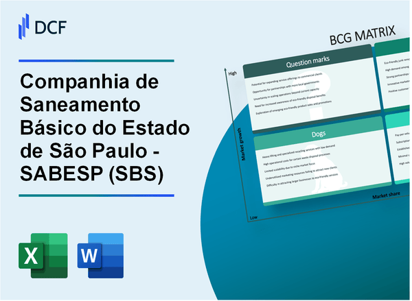 Companhia de Saneamento Básico do Estado de São Paulo - SABESP (SBS) BCG Matrix