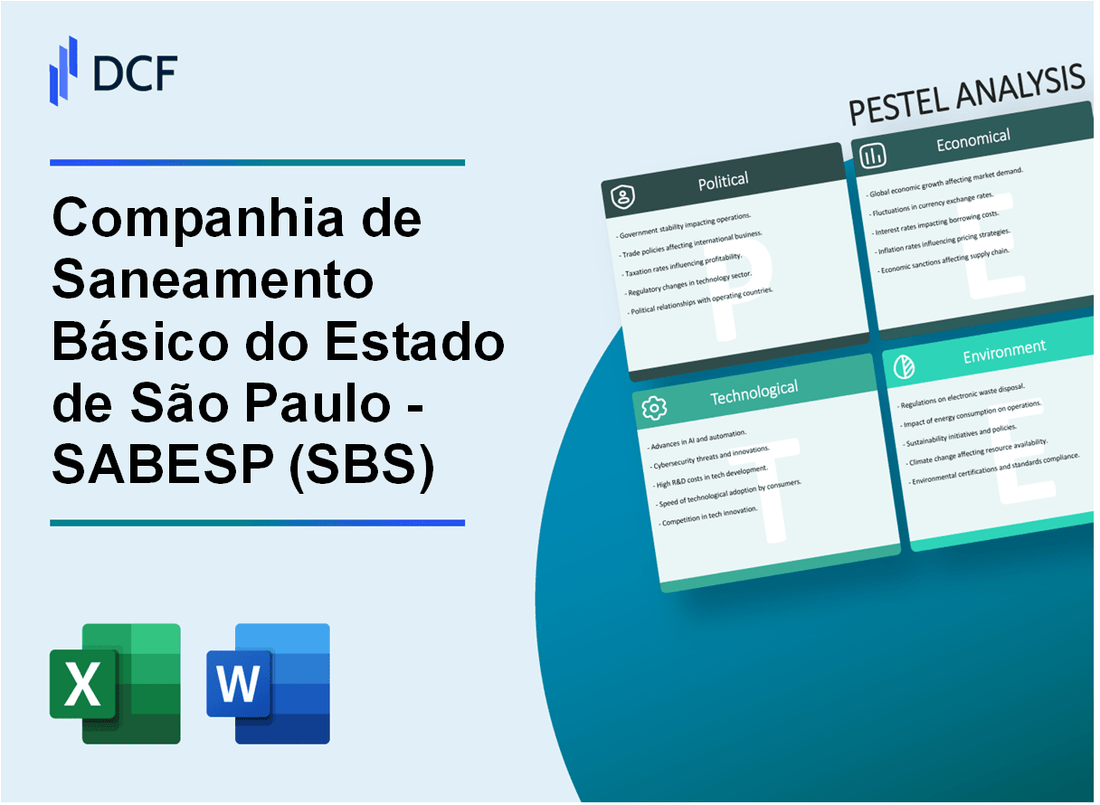 Companhia de Saneamento Básico do Estado de São Paulo - SABESP (SBS) PESTLE Analysis