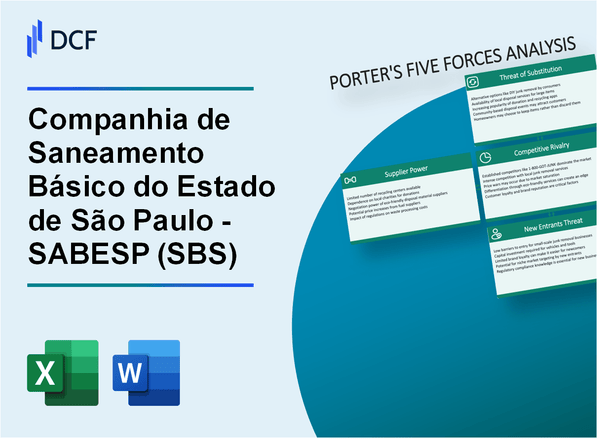 Companhia de Saneamento Básico do Estado de São Paulo - SABESP (SBS) Porter's Five Forces Analysis