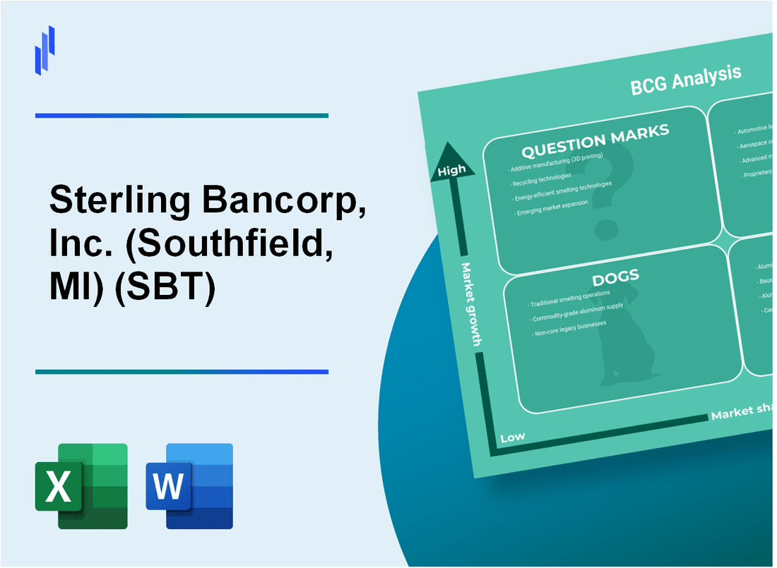 Sterling Bancorp, Inc. (Southfield, MI) (SBT) BCG Matrix Analysis