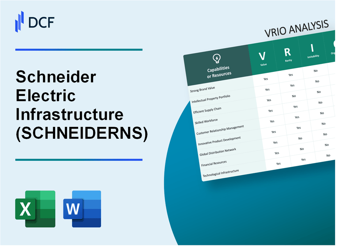 Schneider Electric Infrastructure Limited (SCHNEIDER.NS): VRIO Analysis