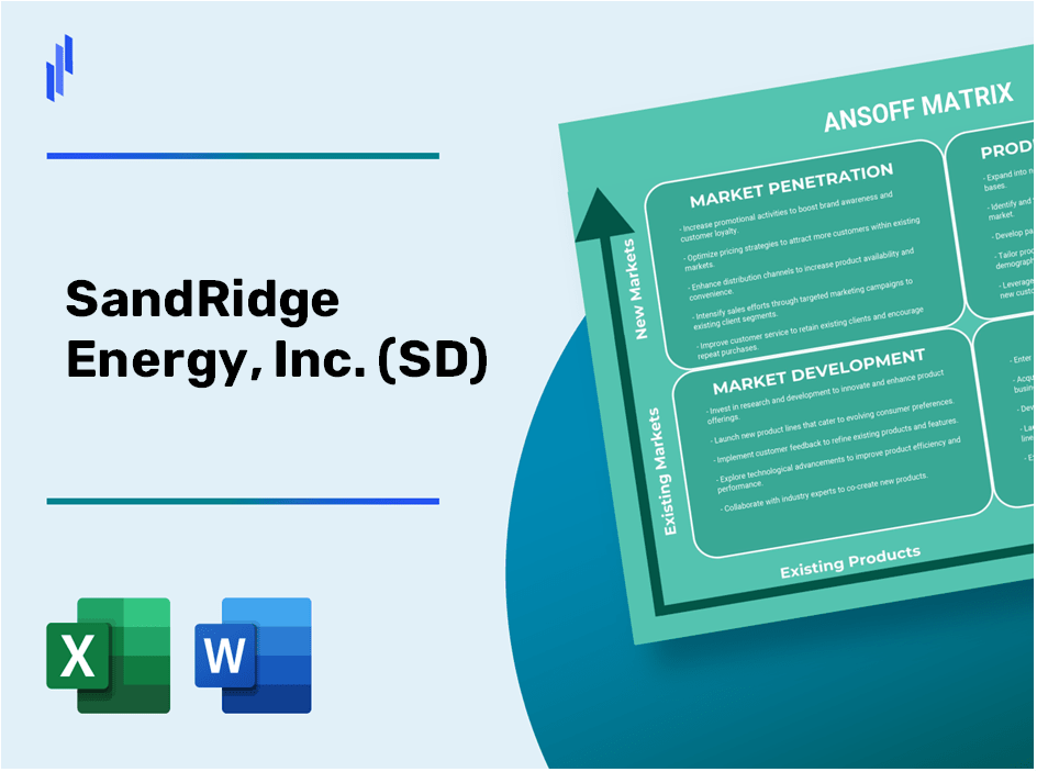 SandRidge Energy, Inc. (SD)Ansoff Matrix