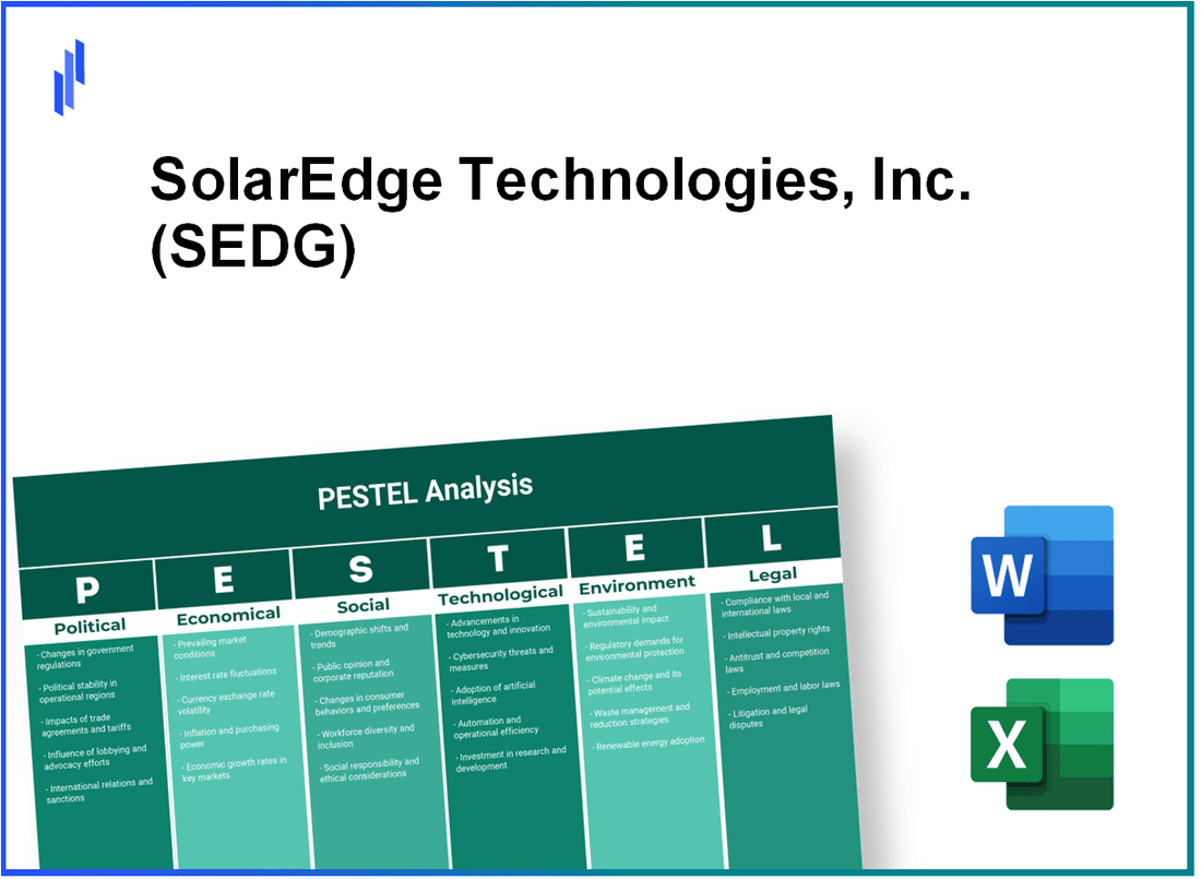 PESTEL Analysis of SolarEdge Technologies, Inc. (SEDG)