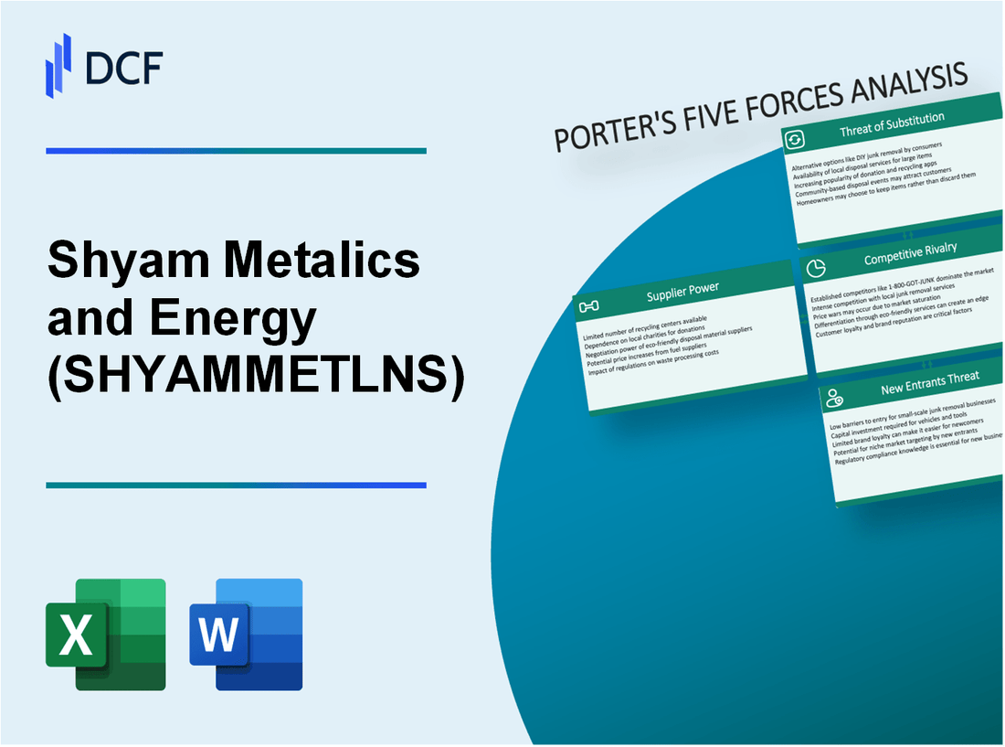 Shyam Metalics and Energy (SHYAMMETL.NS): Porter's 5 Forces Analysis