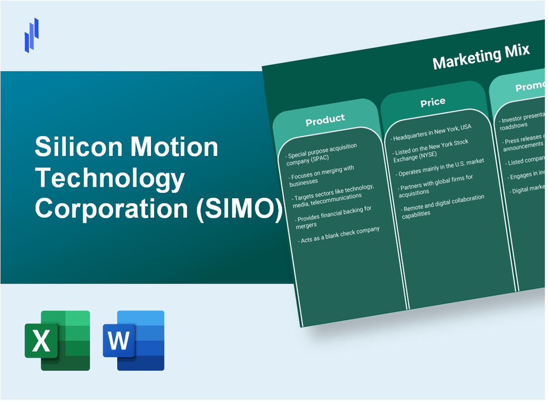 Marketing Mix Analysis of Silicon Motion Technology Corporation (SIMO)