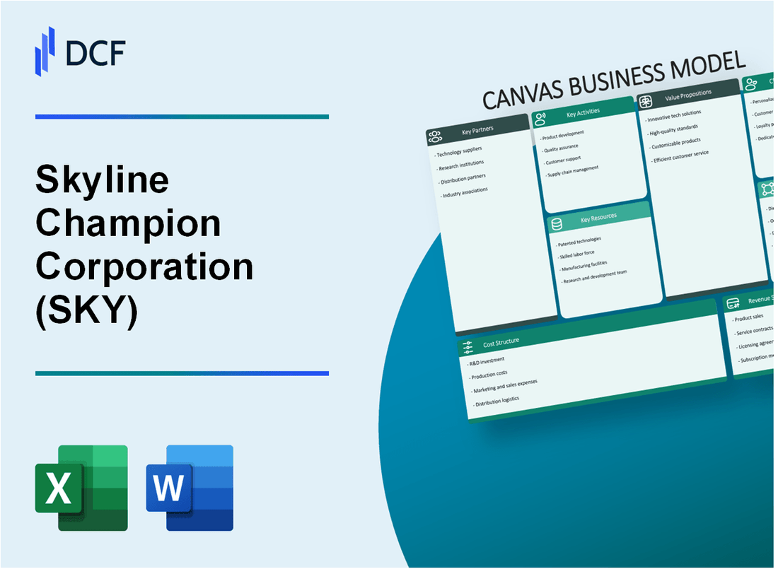 Skyline Champion Corporation (SKY) Business Model Canvas